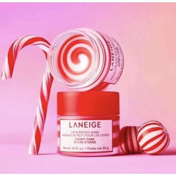 Laneige Other - LANEIGE Lip Sleeping Mask, Candy Cane Hydrates & Nourishes Limited Edition